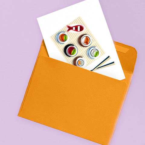 Quilled Sushi Gift Card