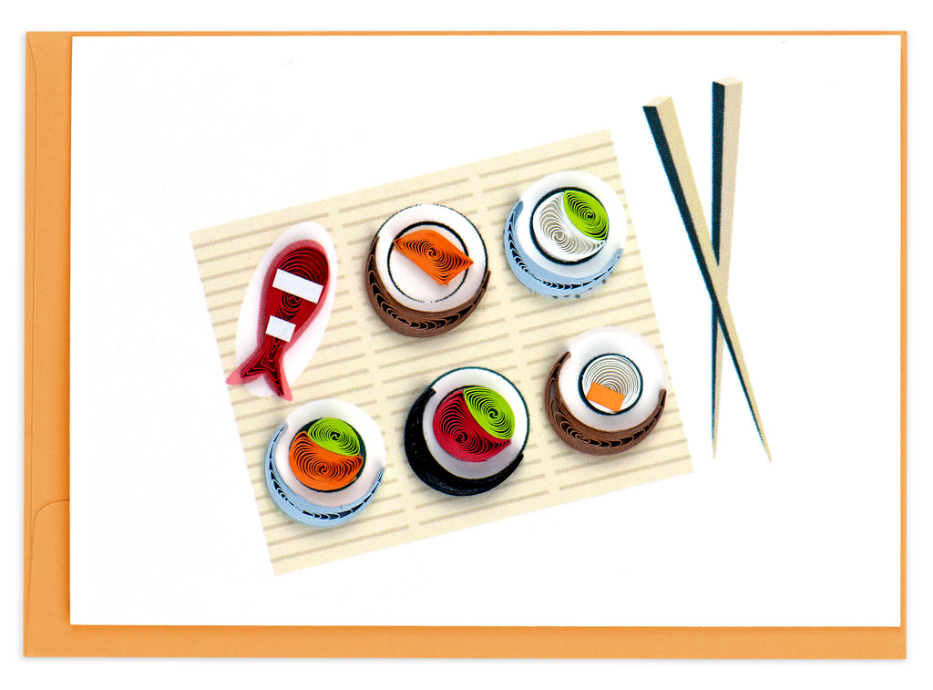 Quilled Sushi Gift Card – Nest Nola