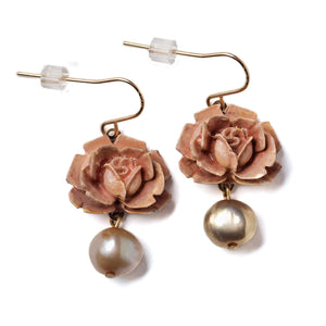 Blush Bouquet Freshwater Pearl Earrings
