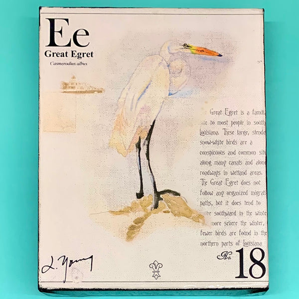 The "Great Egret" by L.Young