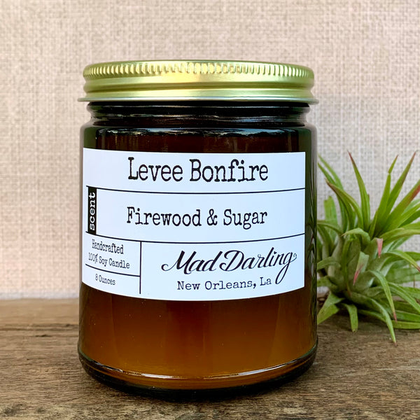 "Levee Bonfire" Soy Candle by Mad Darling