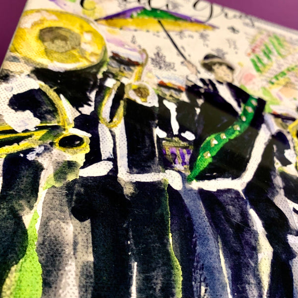 "Mardi Gras Second LIne" by L. Young
