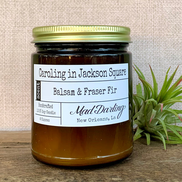 "Caroling in Jackson Square" Soy Candle by Mad Darling