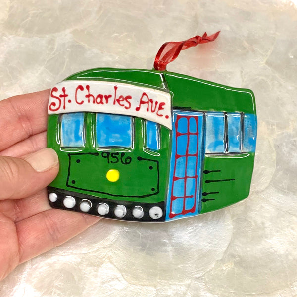 New Orleans Streetcar Ornament