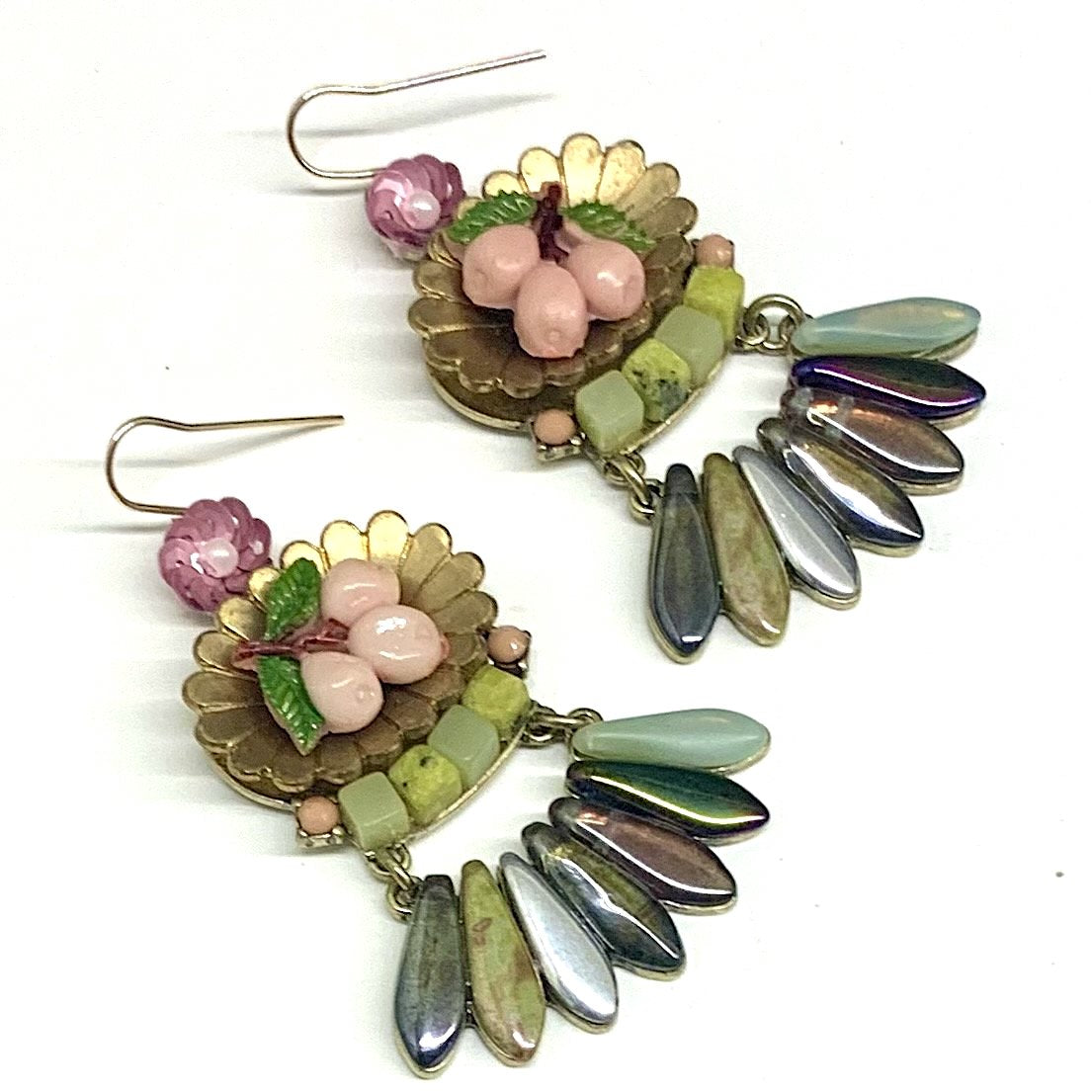 Floral Statement Earrings