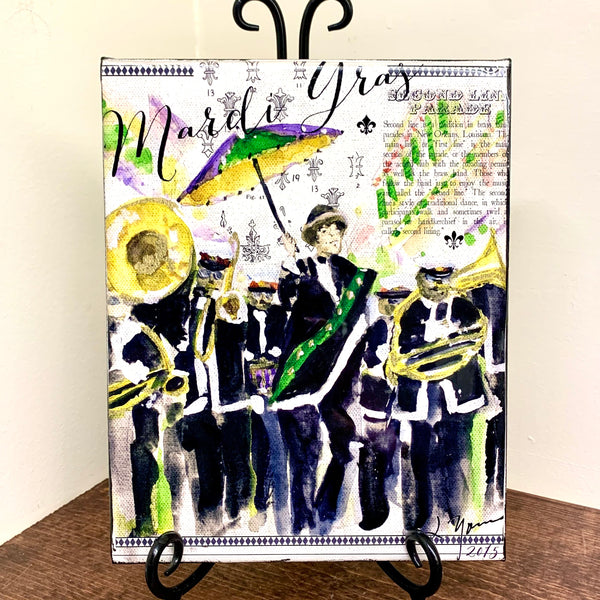 "Mardi Gras Second LIne" by L. Young